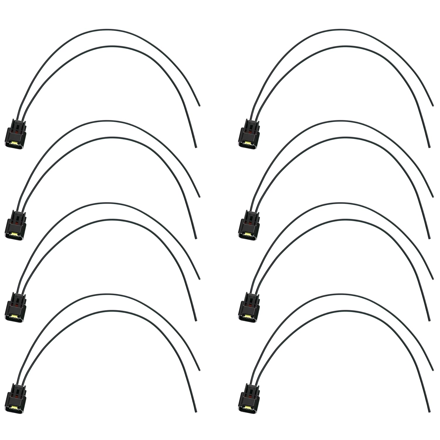 Michigan Motorsports Modular Ignition Coil Harness Connector | Fits Ford Mustang Cobra F-150 F-250 E-150 4.6L 5.4L 6.8L Engines | OE-Style Coil Connector Plug for 1991-2011 Modular V8/V10 Applications