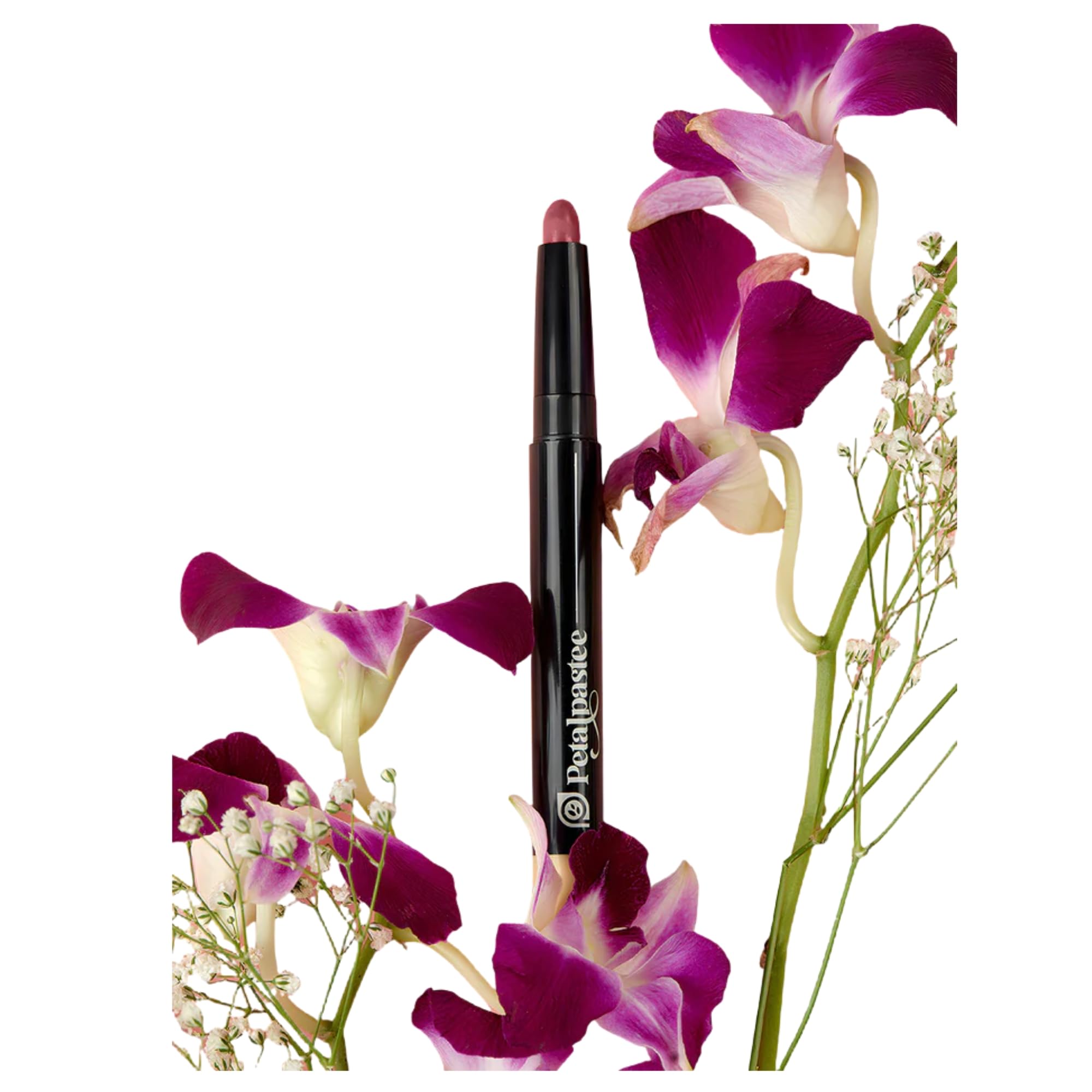 Petal Perfection Creamy Matte Crayon Lipstick, Lightweight Matte Lip Color, Smooth Finish-image-5