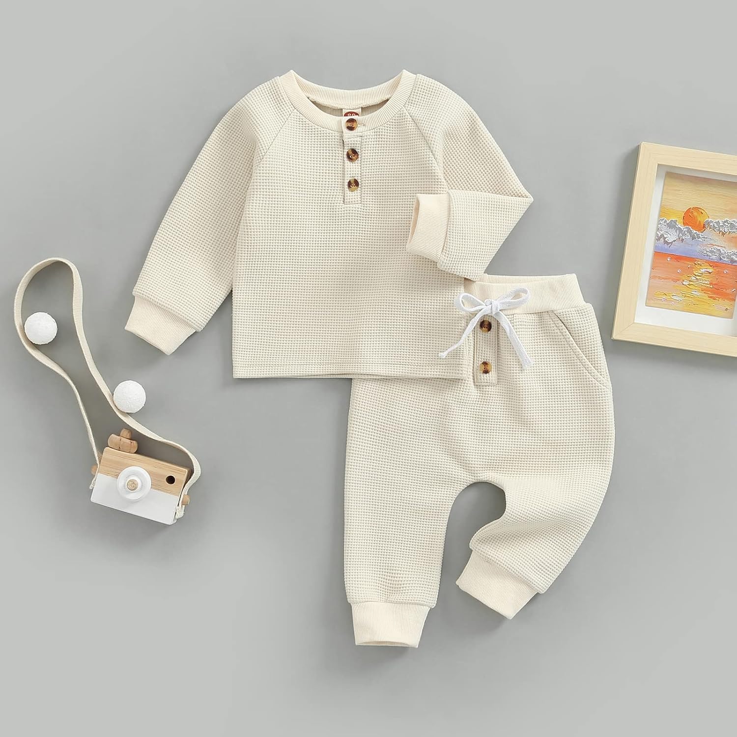 CIYCUIT Toddler Baby Boy Clothes Long Sleeve Sweatshirt Pants Set Fall Winter Outfits - Image 6