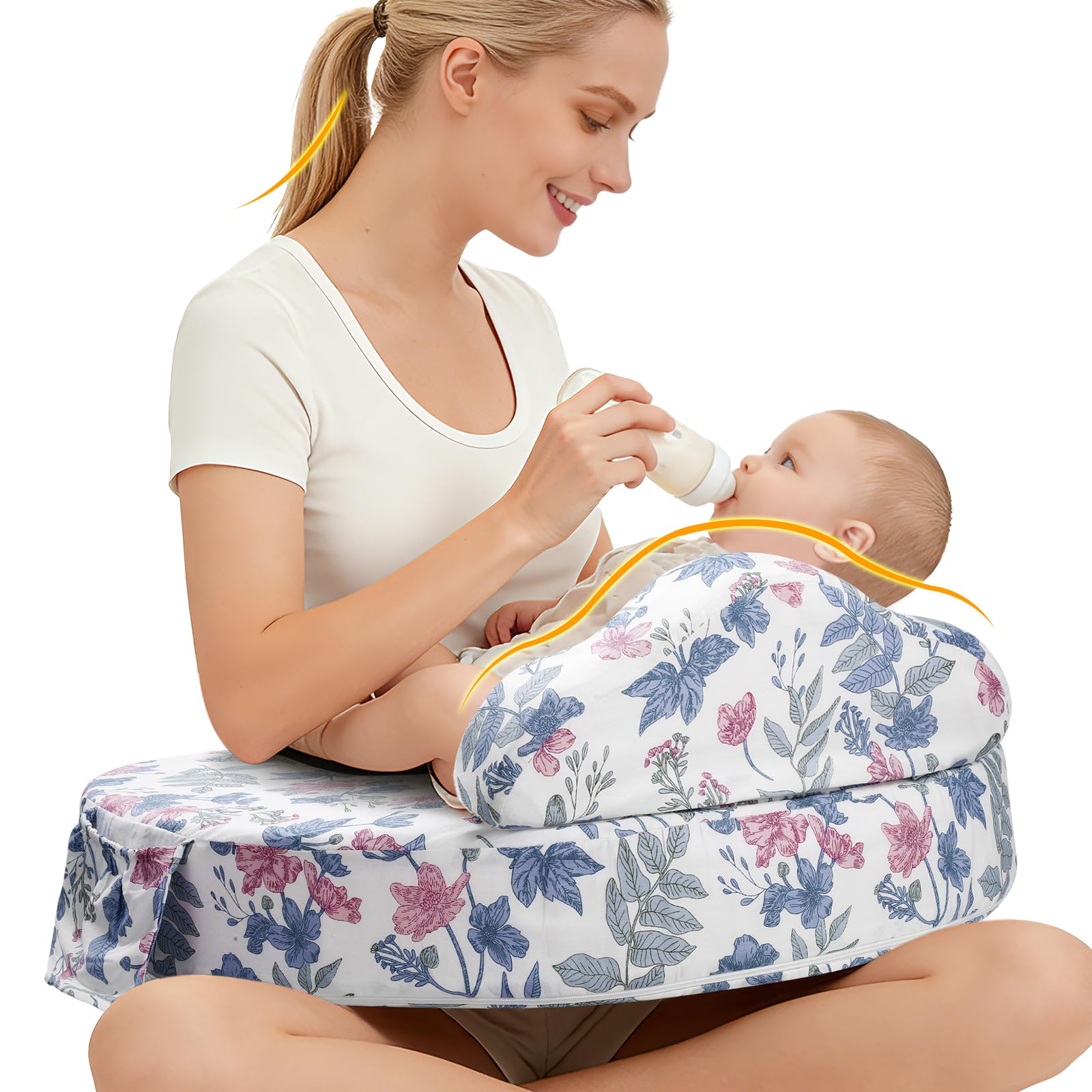 ACGROW Memory Foam Nursing Pillow