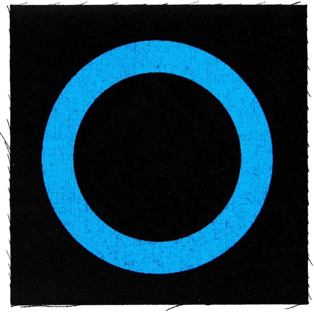 Germs Cloth Patch Black