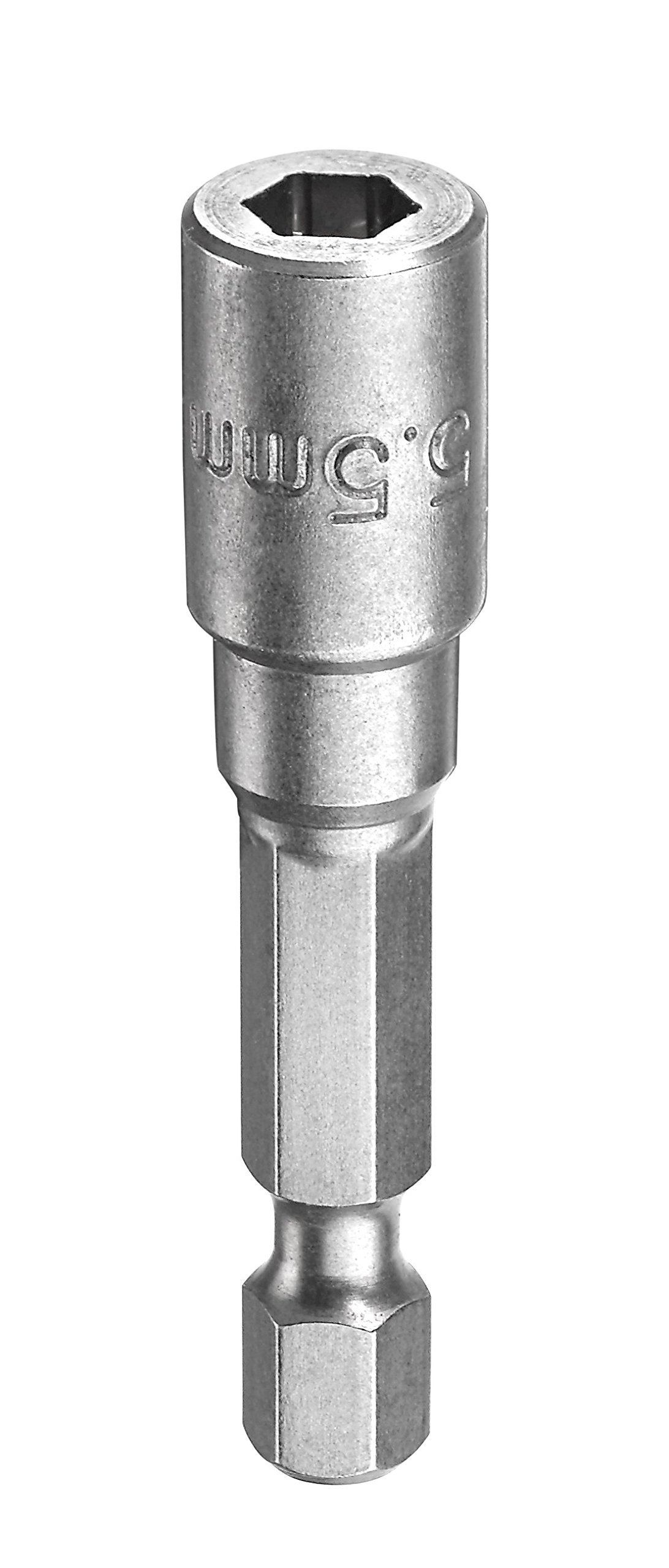 kwb 5mm Magnetic Bit Socket Professional - TQ 60 Steel, 1/4 Inch Hex Drive, for External Hex Screws — image 1
