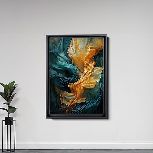 Miniatura 6 de Green White Gold minimalist texture Prints Green wall art green canvas Prints green abstract art Lime Green canvas wall art, Decor Canvas, Wall Decor