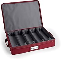 Vista 12 de Covermates Keepsakes - Caja de almacenamiento de cubiertos, apilable, asas reforzadas, almacenamiento de porcelana, gris jaspeado