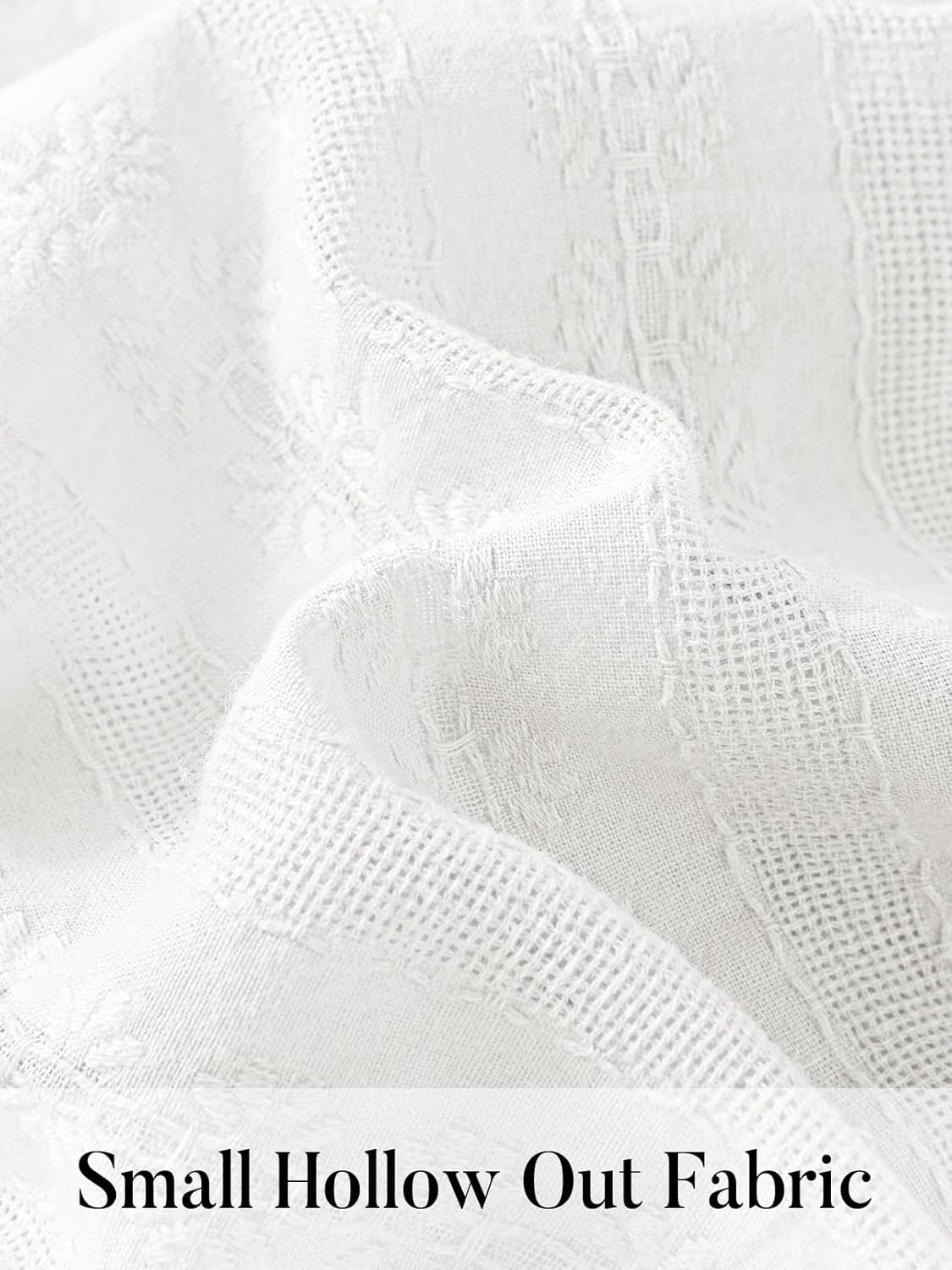 MEROKEETY Winter Spring Midi Dresses for Women 2026 Casual Vacation Long Sleeve V Neck Tiered Cotton Maxi Dress Pockets - Image 5