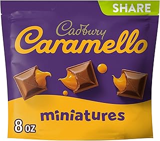 CARAMELLO Miniatures Milk Chocolate Caramel Candy Share Pack, 8 oz
