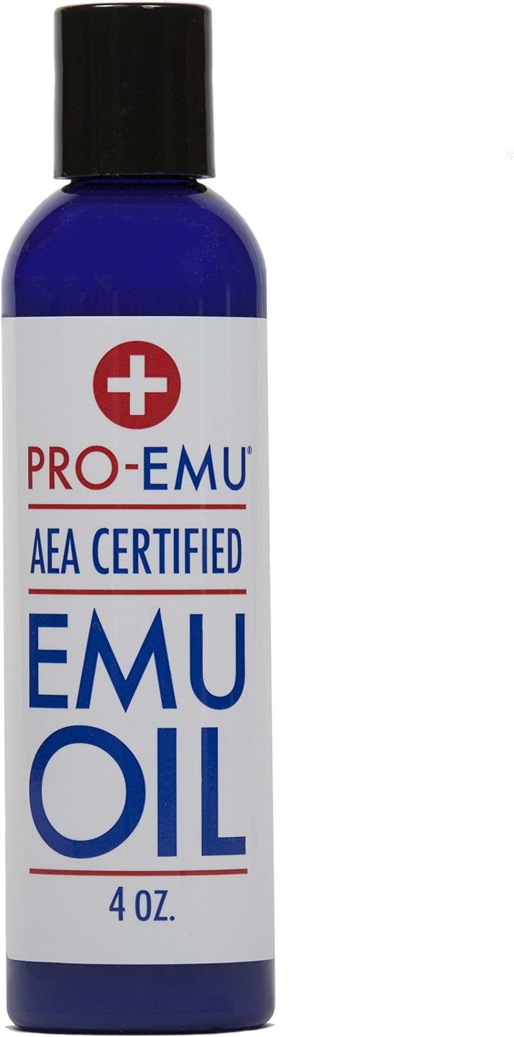 OIL (4 oz) All Natural Emu Oil - AEA Certified - Made In USA - Best All Natural Oil for Face, Skin, Hair and Nails.