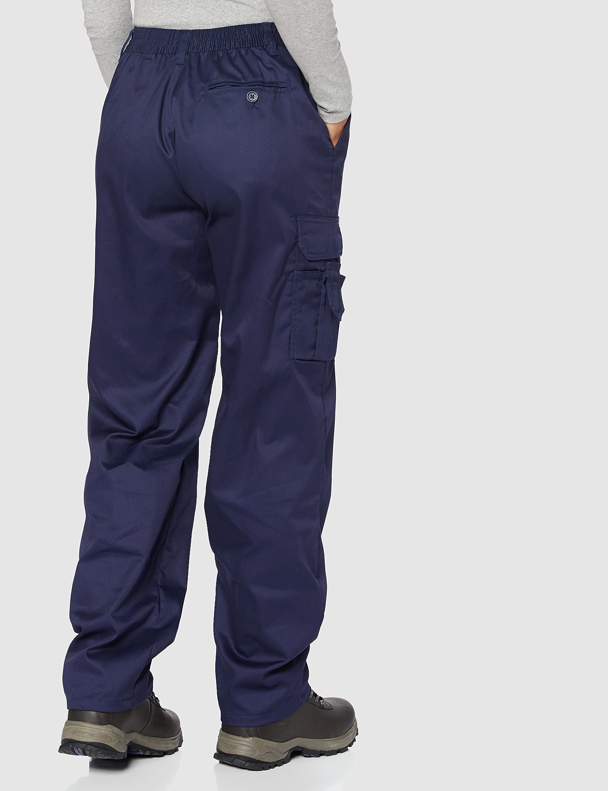 Portwest Pantalones Combat De Mujer, Tamaño: M, Color: Marino, C099NARM