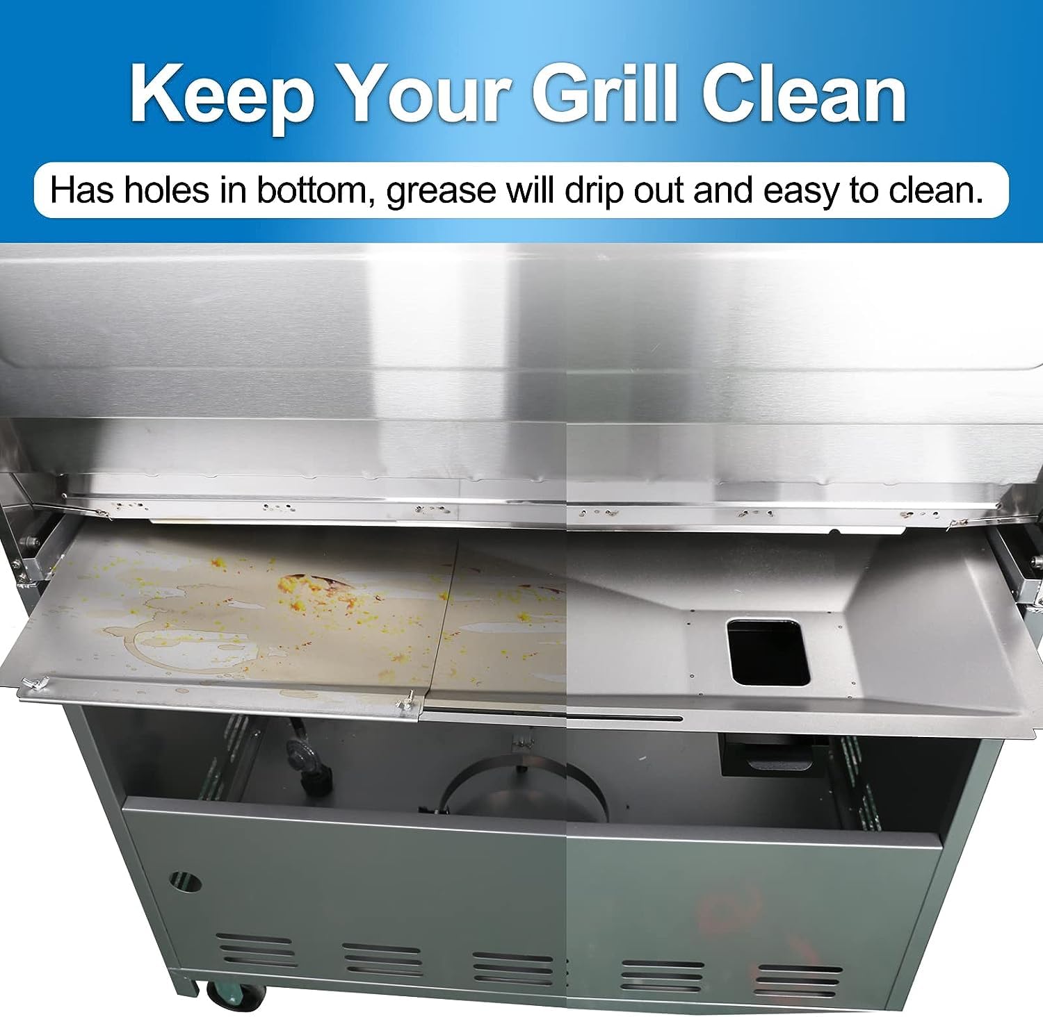 5 Plaques En Aluminium De Récupération De Graisses Traeger Ranger BAC571 - Achat & Prix