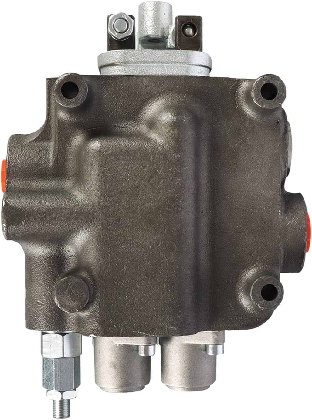2 Spools 21GPM Per Minute SAE Interface Hydraulic Reversing Valve for Tractor Loaders, With Joystick