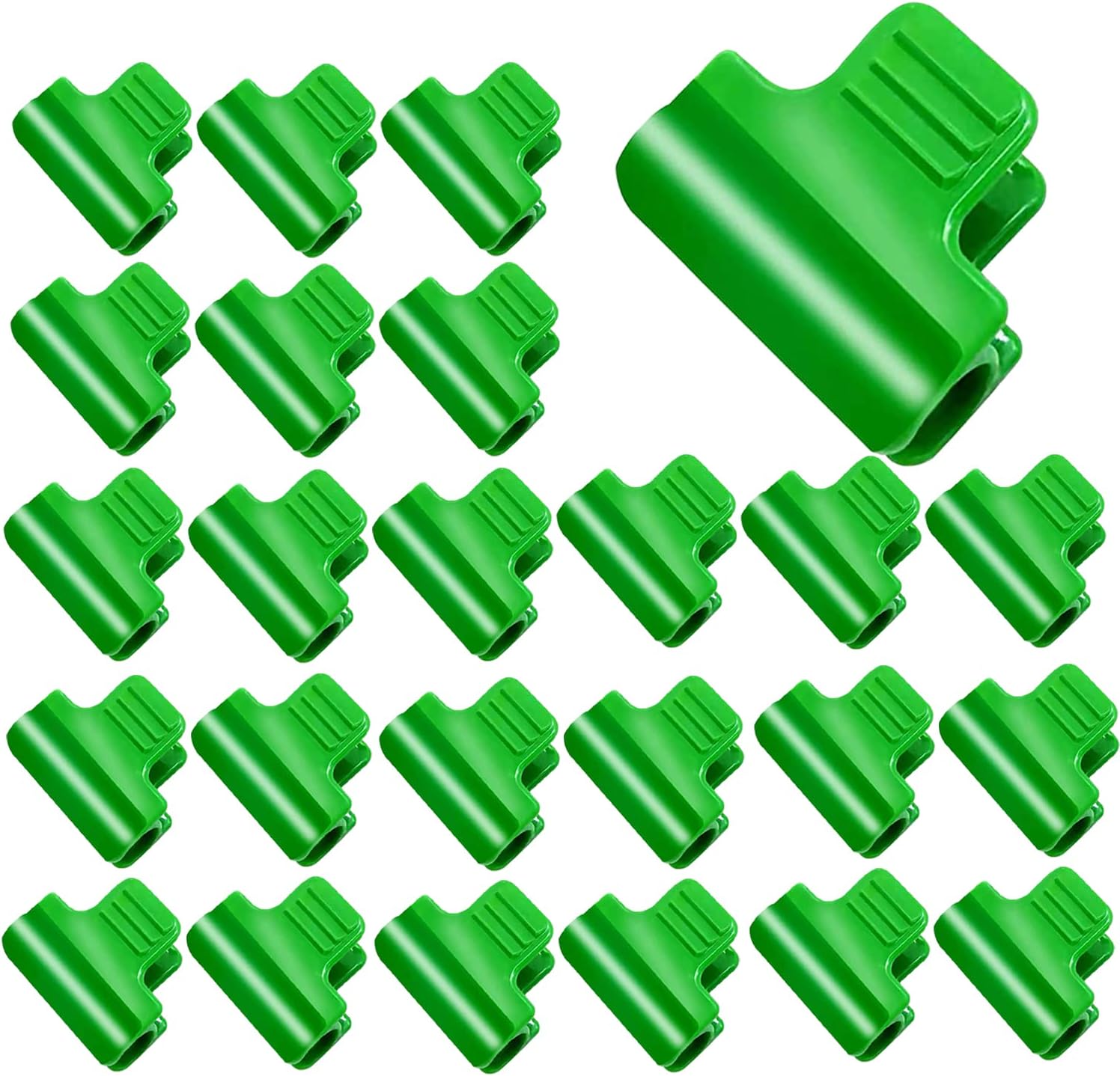 KKSTY 24PCS Greenhouse Clamps, Plant Clips, Greenhouse Shading Net