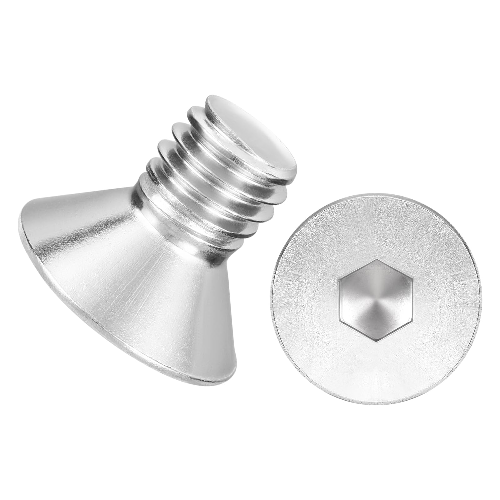 Kozelo 15Pcs[3/8-16x5/8"] Flat Head Socket Cap Screw Countersunk Bolt — image 1