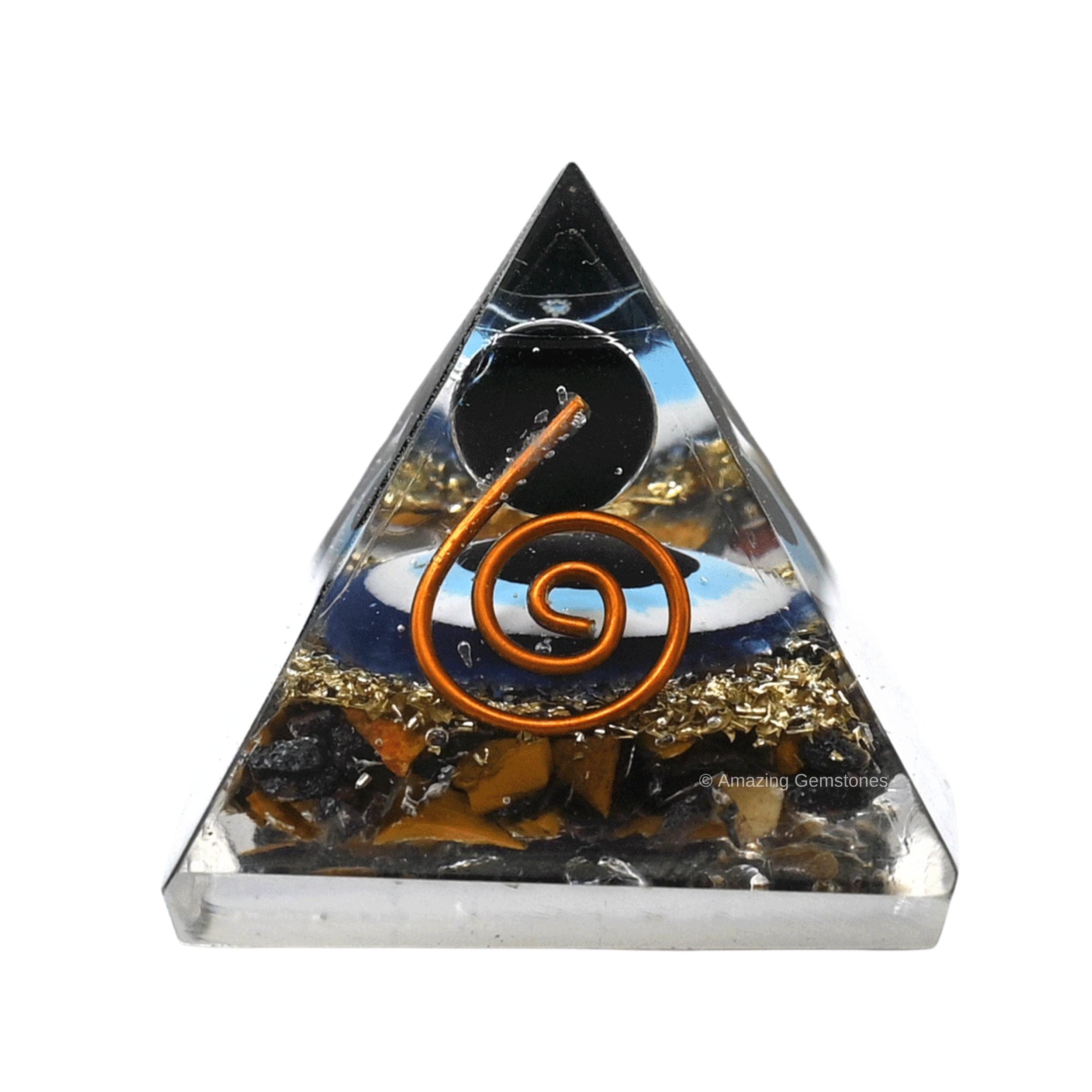 Amazon.com: Amazing Gemstone Ultimate Protection Orgone Pyramid