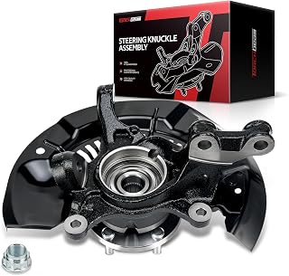 Torchbeam Front Left Steering Knuckle & Wheel Bearing Hub Assembly Compatible with 2011-2017 Toyota Sienna FWD Replaces 698431,Driver Side
