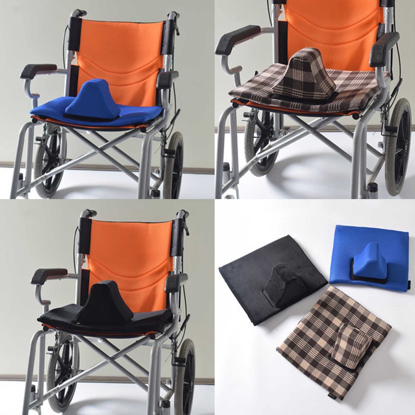 Manta para Silla de Ruedas para Ancianos, cojín antiescaras para el Asiento, Alivio del Dolor en Cama, cojín ergonómico, cojín para hemorroides en el coxis