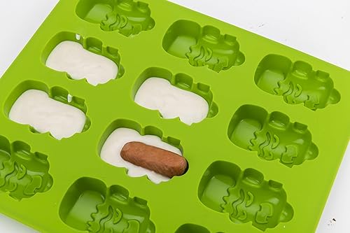 Miniatura 5 de MOBI "The Original"-Franken-Weenie-"Pigs in a Blanket" Snack con un toque, silicona