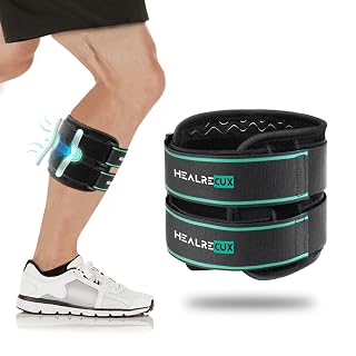 Healrecux Sciatica Pain Relief Devices Brace, Sciatic Nerve Ease Brace with Pressure Pads Targeted Compression for Sciatic Nerve Pain, Lower Back, Hip, Calf Brace for Sciatic - Amazon product rated Grade A