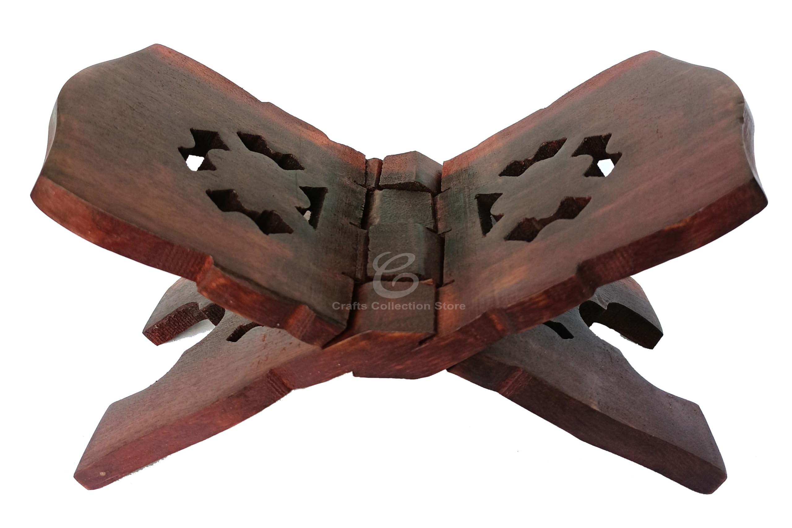 Book Stand Cover Case Wooden Rehal Holy Quran Bible Gita Office Home Decor Furniture