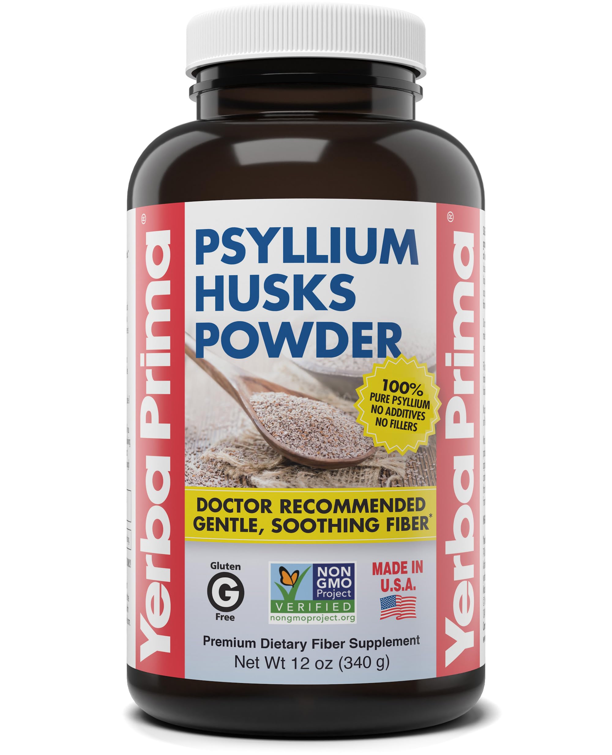 Yerba Prima Psyllium Husks Powder
