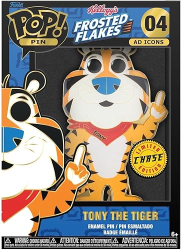 Miniatura 3 de Funko POP Pop Tamaño Pin Frosted Flakes - Tony The Tiger (los estilos pueden variar, con posible variante de persecución), multicolor, KLPP0005