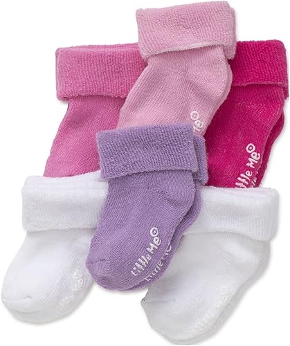 Miniatura 2 de Little Me baby-girls 6 Pack Variety Socks