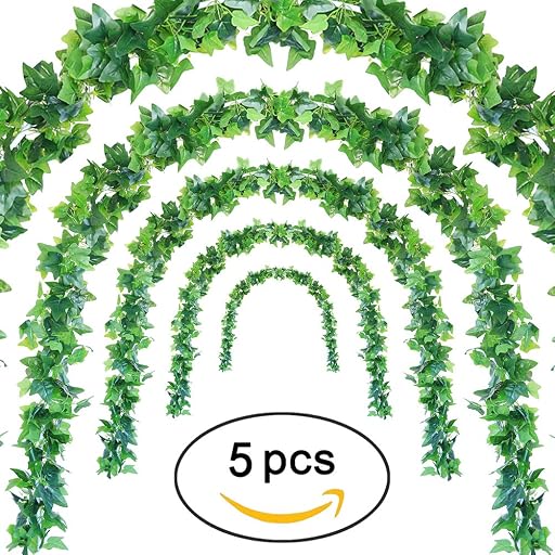 Umi Essentials Artificial Ivy Garland 44 Feet