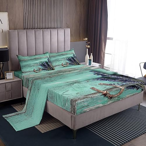 Miniatura 9 de Erosebridal Texas Star - Juego de sábanas de herradura de tamaño King, diseño azteca del suroeste, de piel de vaca occidental, decoración rústica de