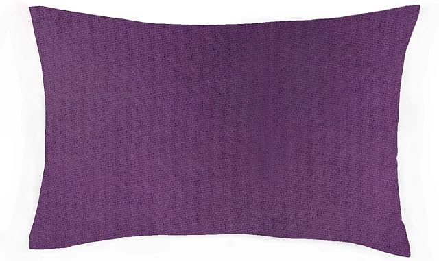 NIYS Luxury Bedding 100% Brushed Cotton Flannelette 40CM/16 Extra Deep Fitted Sheets in 12 Colours (PillowCase Pair, Purple)
