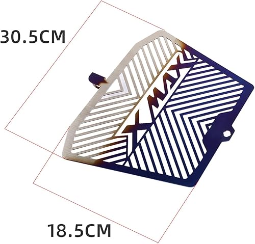 Miniatura 9 de Protectores de radiador de motocicleta para Yamaha XMAX300 X-MAX Xmax 250 Xmax 300 400 125 2017 2018 2019 2020 Rejilla protectora