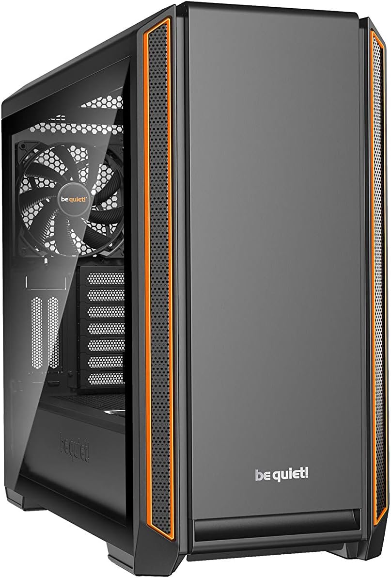 be quiet! BGW25 Silent Base 601 with window Computer Cases - Orange