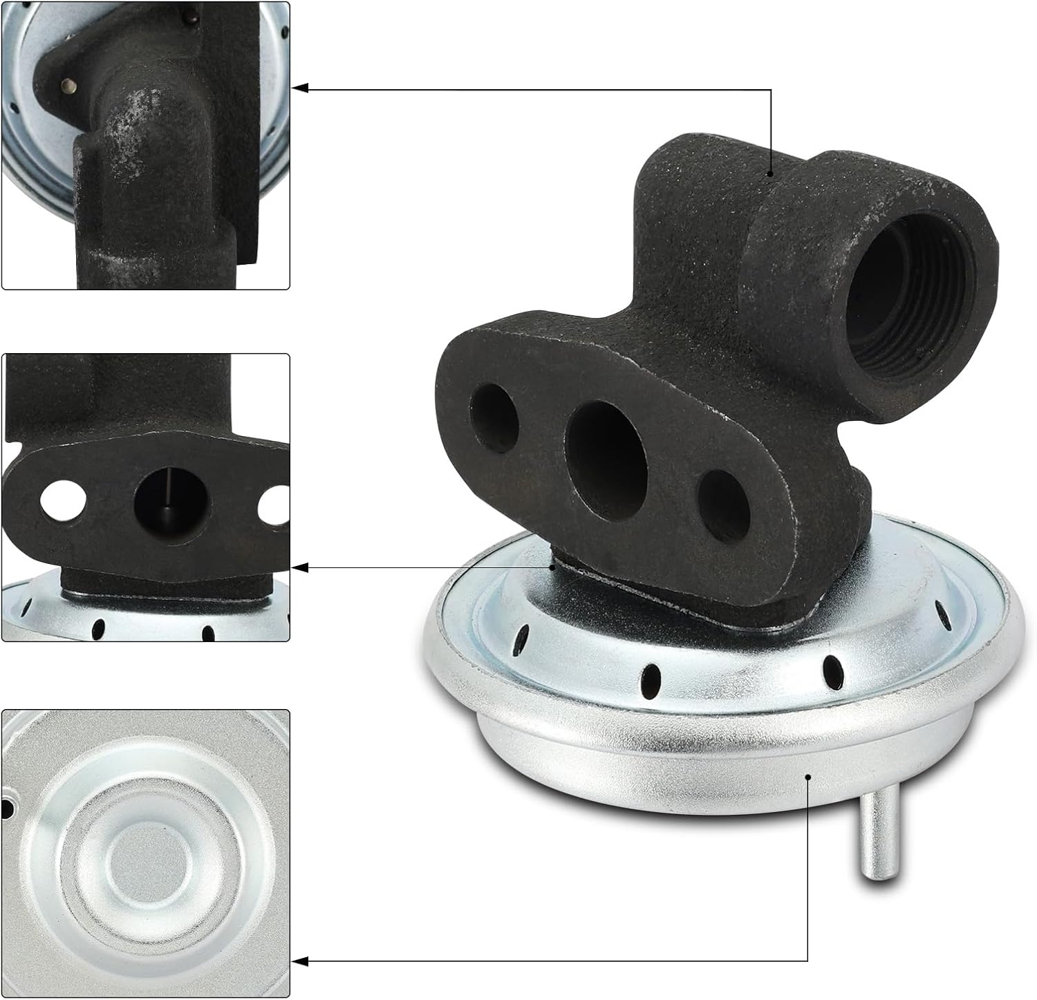 F65Z9D475A EGV464 EGR Valve For Ford Windstar 1996-2003,Mustang 1999-2004,E-150 E-250 Econoline F-150,Crown Victoria Mazda B2300 B2500 Lincoln Town Car Mercury Grand Marquis 3.8L 4.2L 4.6L