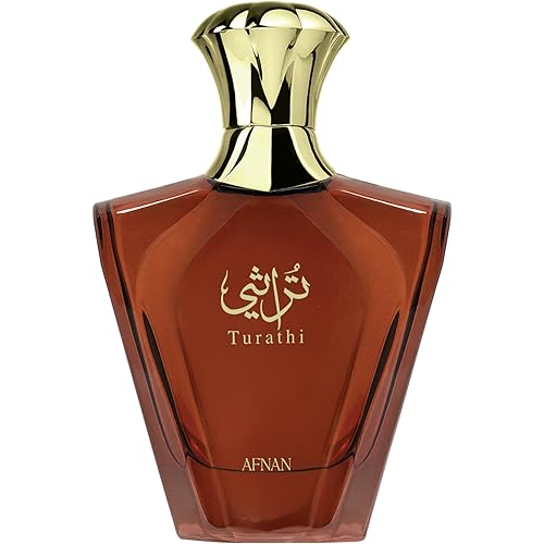 Afnan Turathi Brown for Men Eau de Parfum, 3.04 Fl. Oz