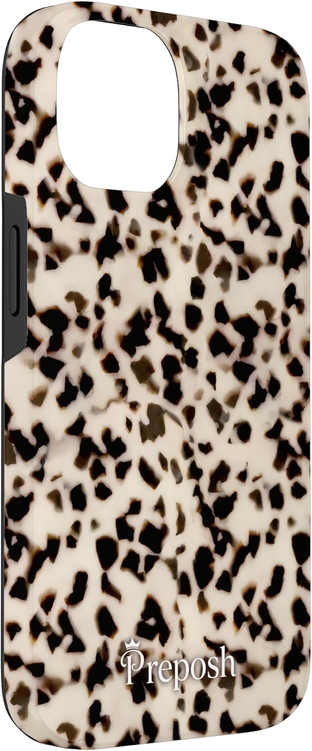 Blonde Tortoise Shell Aesthetic Girly Vintage Fashion Chic Case for iPhone 14