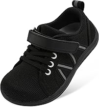 JOINFREE Toddler Shoes Boys Girls Wide Barefoot Shoes Little Kids Minimalist Sneakers Zero Drop Casual Walking Shoes Breathable Tennis Shoes Indoor Outdoor
