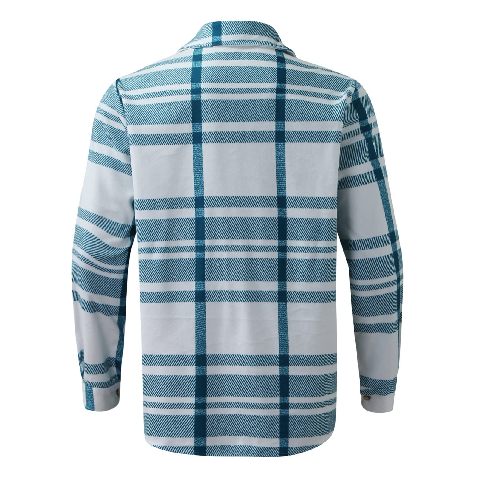 Camisa de franela de manga larga para hombre, corte ajustado, camisa a cuadros Oktoberfest a cuadros con botones para hombre, camisa tradicional de algodón, camisas informales para hombre, camisa de