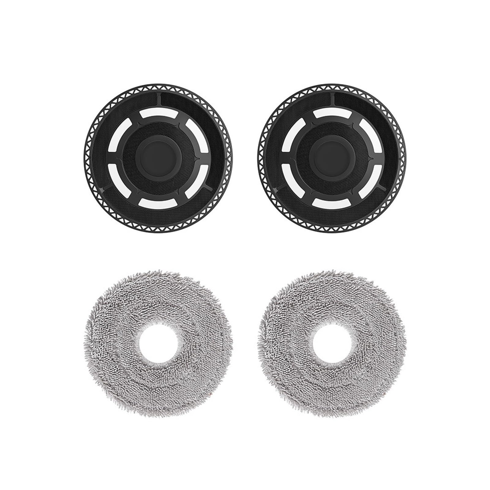EEZII Mop Attachment Mop Rag，Compatible For Xiaomi，Robot Vacuum Mop 5C OV42CN(SET1)