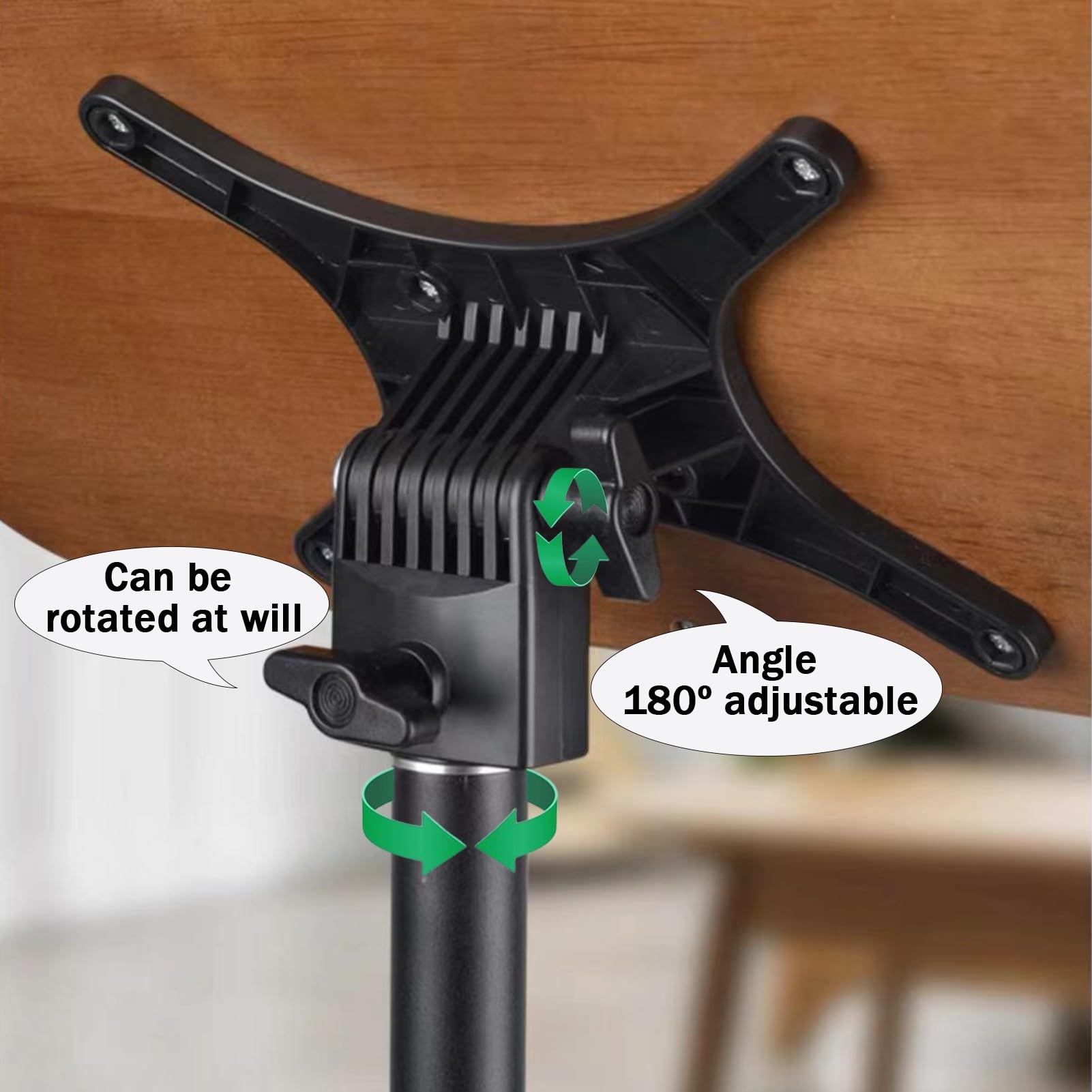 Soporte portátil para púlpito de iglesia con superficie de lectura inclinada, escritorio de pie para un fácil montaje, altura ajustable de 19.6 a 35.4 pulgadas