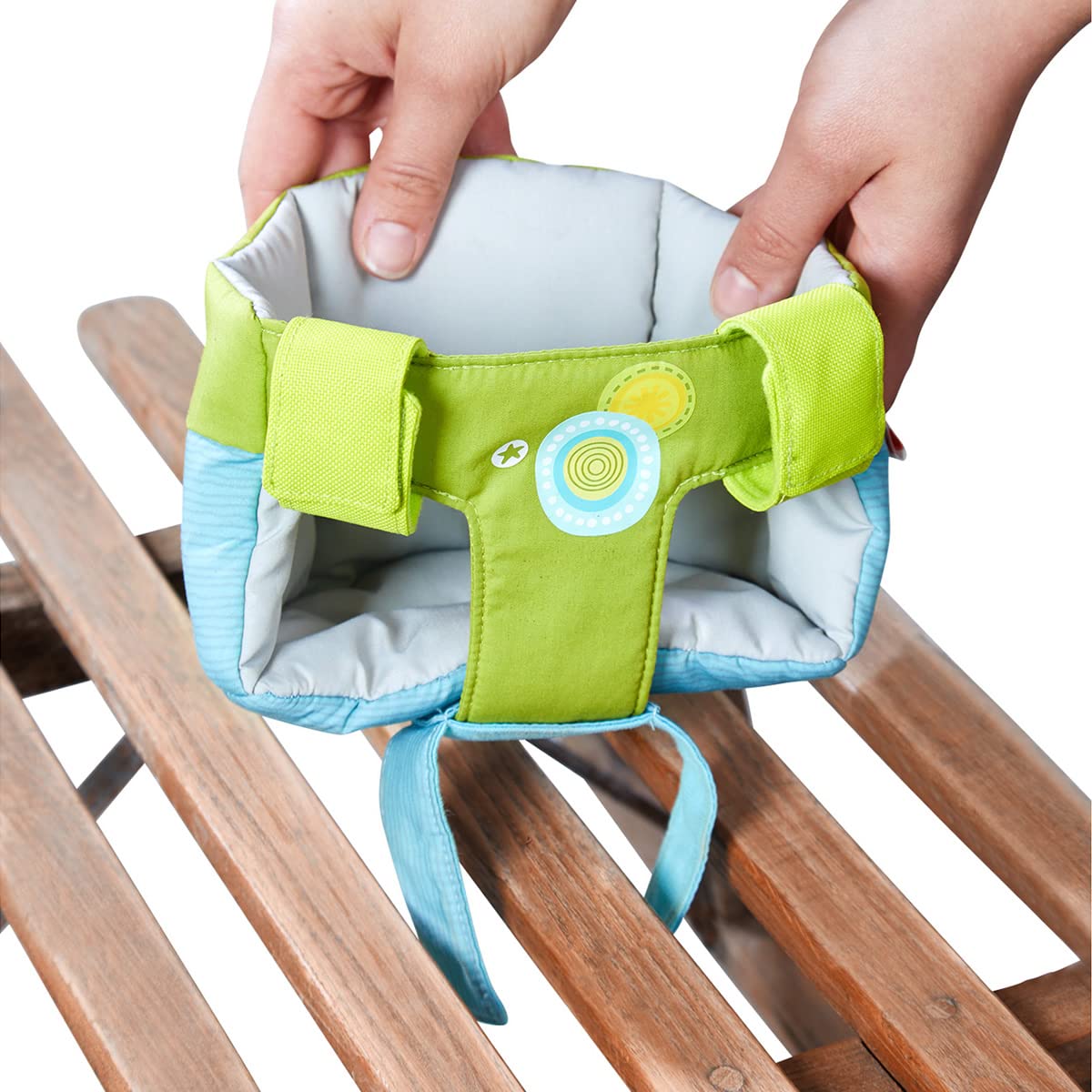 Seggiolino Per Bambole Da Bicicletta HABA - Adatto Anche Per Scooter E Slitte, Con Chiusure In Velcro