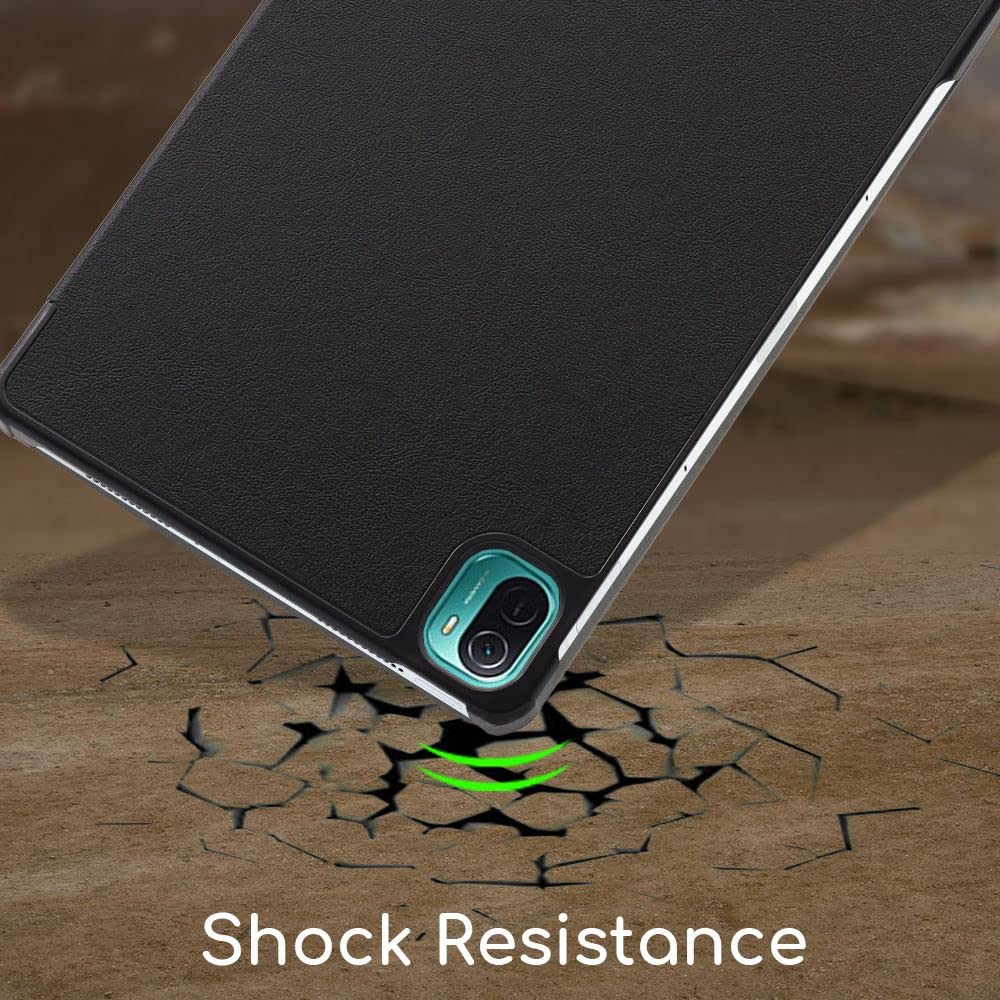 ebestStar - Cover per Google Pixel 4A (Version 4G, NO 5G), Custodia Protezione Carbonio Design, TPU Morbida Antiurto, Blu scuro + Vetro Temperato