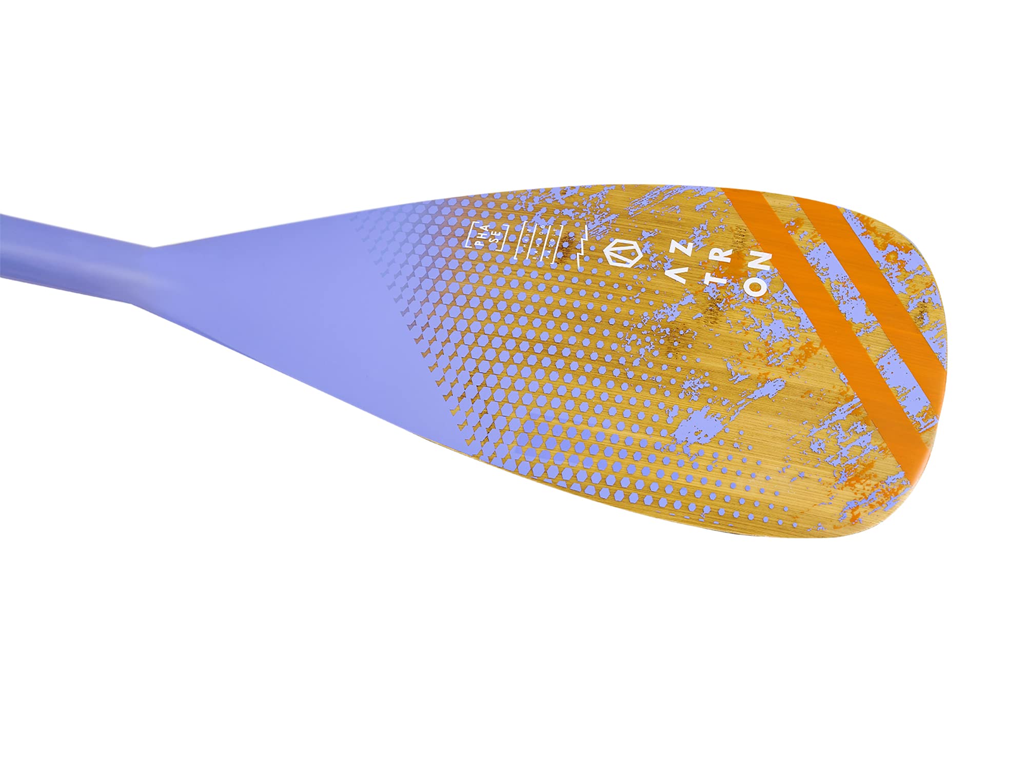 AZTRON Phase 2.0 Bamboo Carbon Paddel 2-teilig, SUP Paddel, Stechpaddel, Touring Paddel