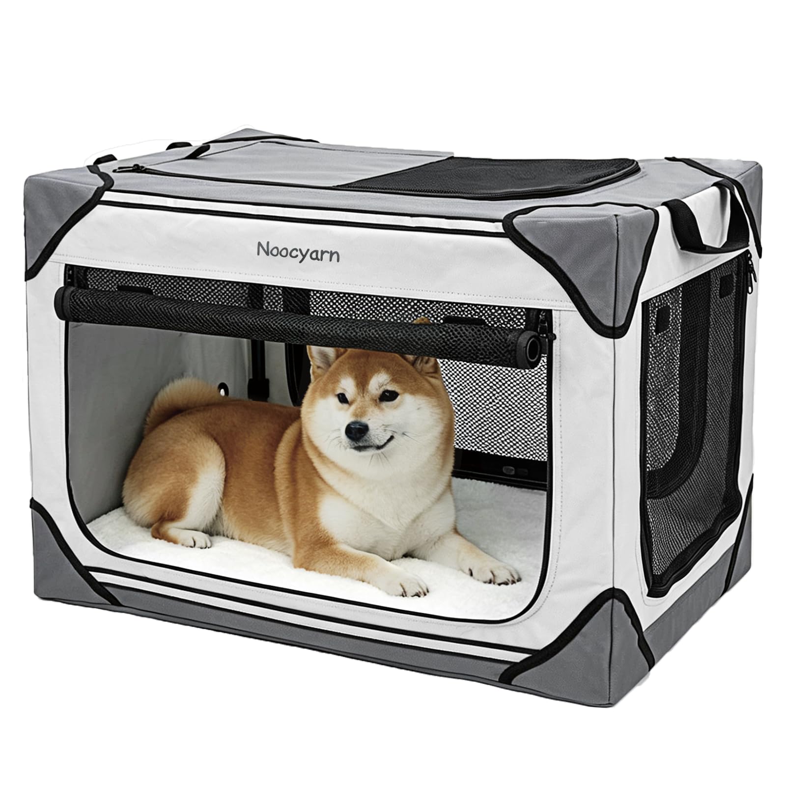 Noocyarn Collapsible Soft Dog Crate 30 Inch - crates houses and pens | Mubboo