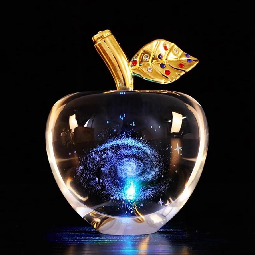 緑色 ガラス製 リンゴ型 オブジェ　イタリア製 緑色 ガラス製 リンゴ型 オブジェ イタリア製 緑色 ガラス製