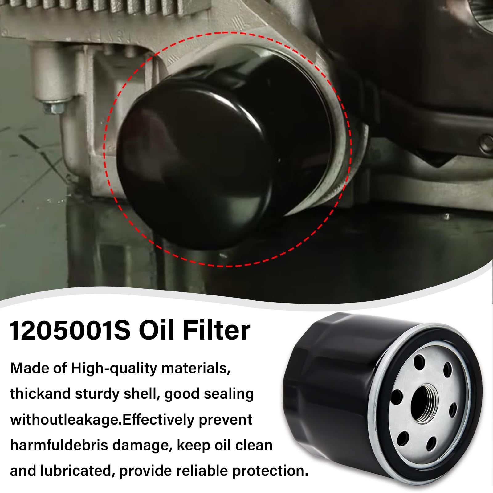 Amazon.com: 49065-0721 Oil Filter for Kawasaki FR730V FX730V