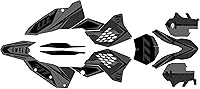 Vista 1 de Kit de gráficos para KTM ENDURO 2-STROKE 200 XC-W, 250 XC-W y 300 XC-W (2008-2011) Razor Series Smoke 21 Mil - Adhesivo para moto Dirt Pit Bike