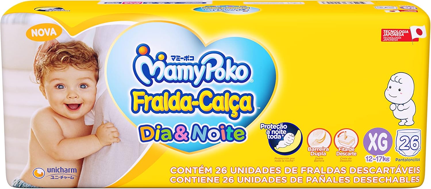 Day & Night Diaper Size XL, 26 Count Baby