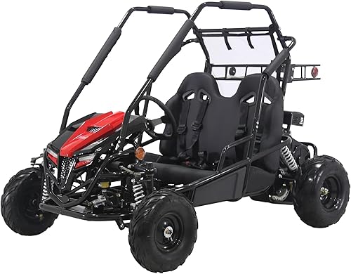 Coleman Powersports GK200 196cc Gas Powered Dual Seat Go-Kart, Reverse