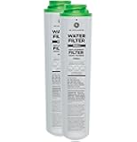 GE Under Sink Water Filter Replacement, Dual Flow, Reduces Sediment, Rust & Other Impurities from Water, Fits GXK255TBN Under Sink Filtration System, Replace Every 6 Months, FQK2J, 2 Filters
