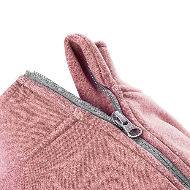 Foto 6 de 7 de Gooby Suéter de Forro Polar de Microfibra con Cremallera para Perro, Color Rosa, Mediano