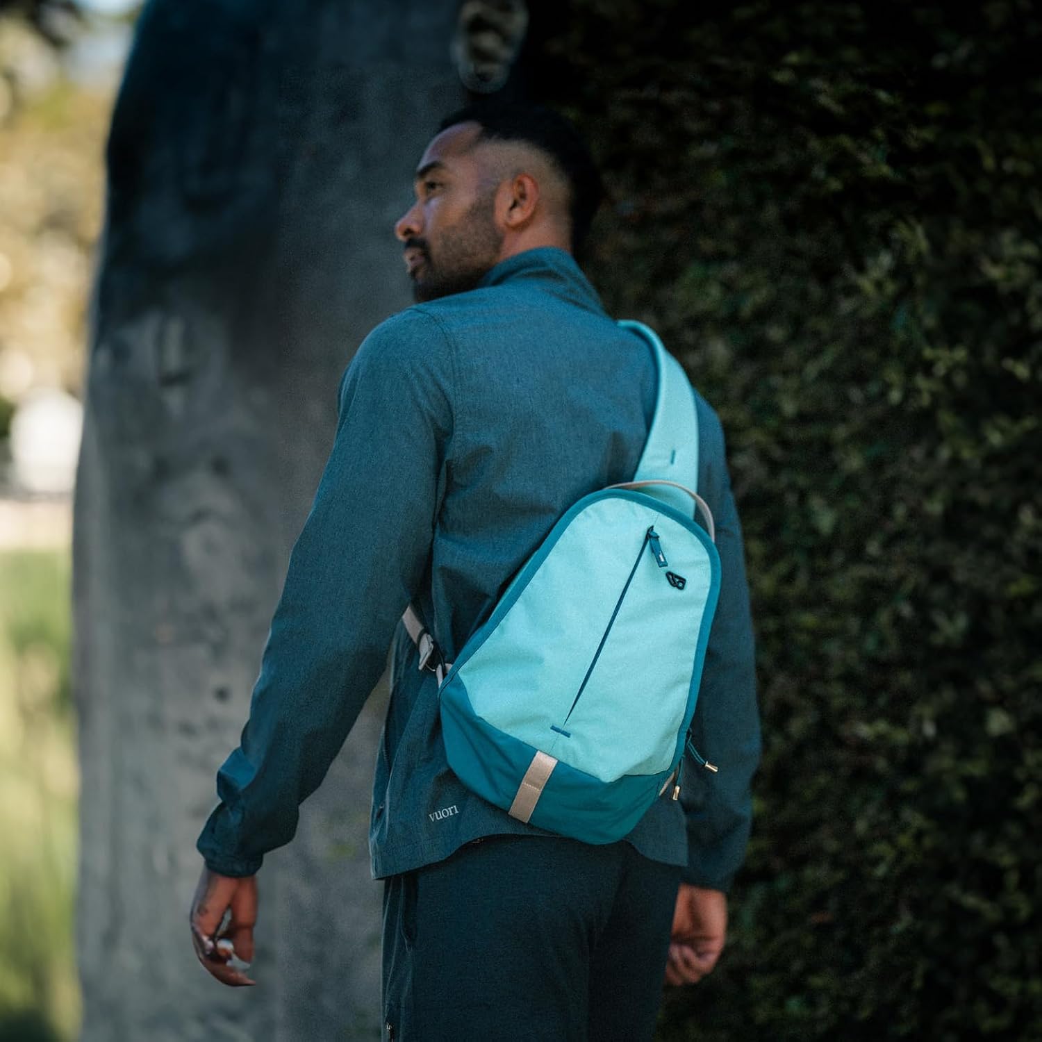 WAYB Sling Bag | Crossbody Travel Pack | 10L Capacity & Phone Pocket | (Cloudburst)