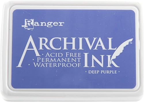 Ranger Archival Ink Pad #0, Deep Purple